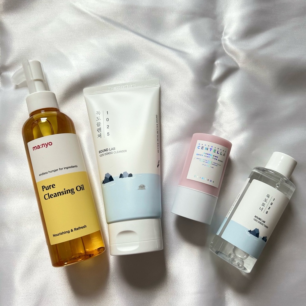 Korean Best skincare bundle. 4 full size